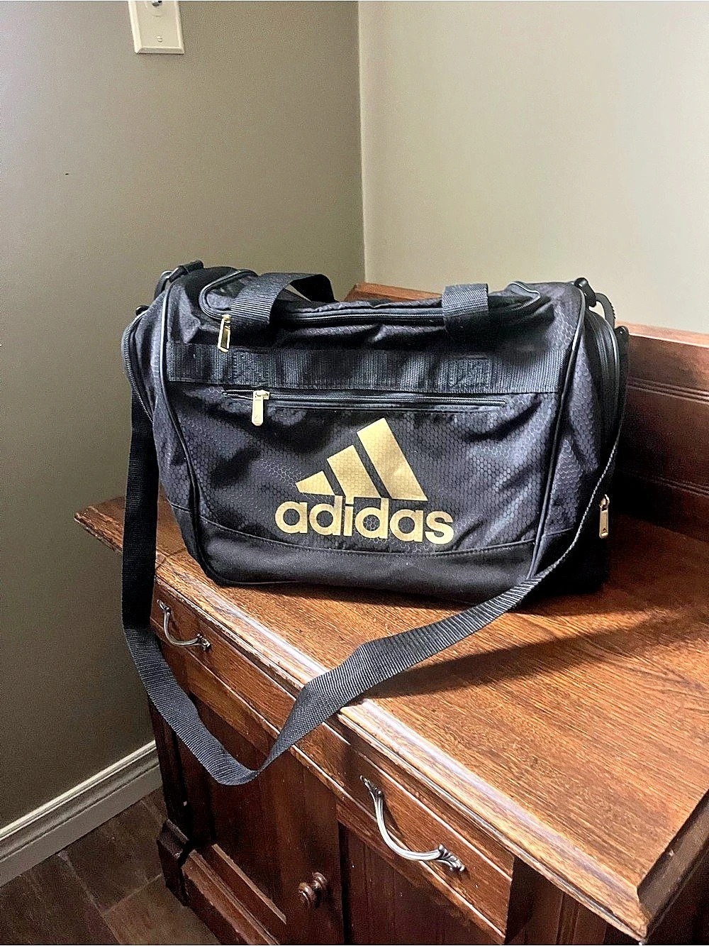 adidas Defender 5 Medium Duffel Bag Black